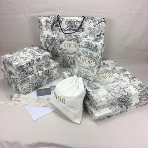 迪奥dior动物老虎款纸袋包装手提袋包包防尘袋礼品盒礼品袋子包装