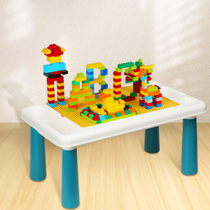 兔妈妈 乐高建构拼插积木桌