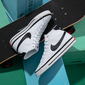 nike耐克男鞋2022夏季新款运动鞋高帮休闲鞋透气板鞋帆布鞋dd0162