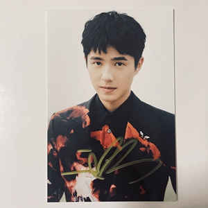 刘昊然亲笔签名照片10款 6寸大小 生日礼物新款