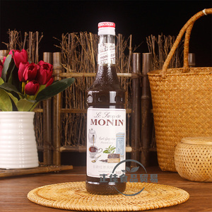 莫林MONIN伯爵红茶风味糖浆玻璃瓶装700ml咖啡鸡尾酒果汁饮料