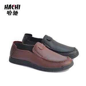 哈驰2018春秋新款 专柜正品 套脚日常休闲男鞋 胶黏鞋 78110198