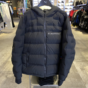 puma彪马bmw motorsport宝马赛车迷冬季休闲保暖连帽羽绒服531134