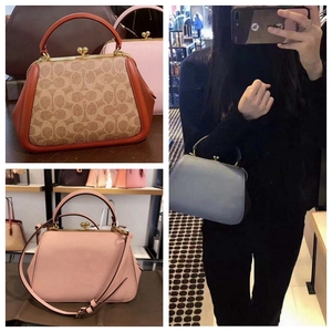 coach蔻驰女包关晓彤同款2019新款saddle20单肩斜跨包手提包72684