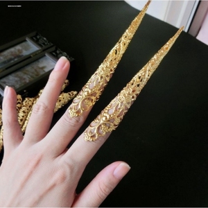 护甲套宫廷假长指甲同款古装代风皇后贵妃清朝成人儿童