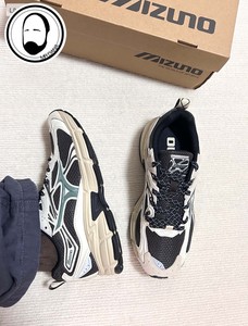 Mizuno美津浓新款SPEED 10S男女复古老爹鞋缓震跑鞋D1GH2406