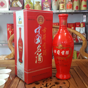 陈年老酒2009-2010 古井贡酒50度 老八大名酒 浓香型500ml礼盒装
