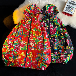 春季外套男大花