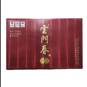 云门春 1915 52度浓香型白酒 纯粮固态酿造 500ml*6瓶整箱_阿里巴巴找