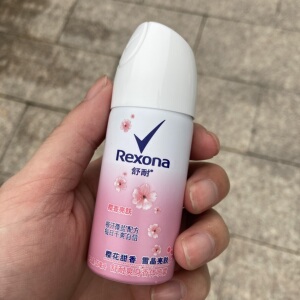 rexona舒耐香体喷雾走珠腋下如沐清风樱花香体露干爽淡香35ml*6