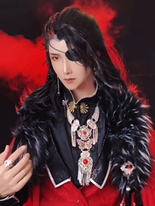 花城 谢怜 花栖银蝶 浮光 情侣cos服 古风小说 月灼轻舟