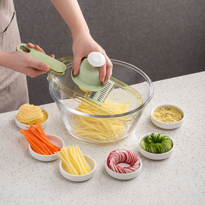 黄瓜丝蔬菜沙拉刨丝器家用厨房多功能切菜器削皮刀切丝器不伤手