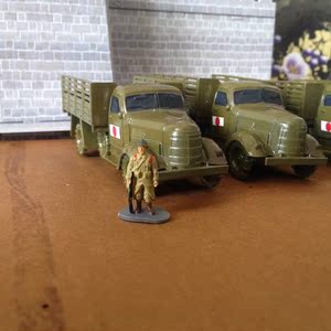 新款卡车模型-日军运输车 卡车长12宽5高5厘米【一辆价格无兵人】