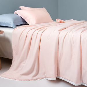 夏季凉感夏被空调被夏凉被薄款被子可机洗夏天双人冰丝被芯太空被