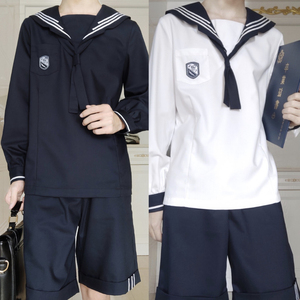 【现货】银川北丨柴兔入侵原创男款水手服学院风西裤日系套装