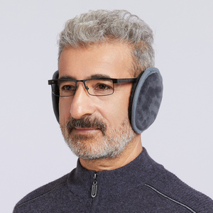 耳罩男冬季保暖老人爸爸耳套加绒骑行防风护耳朵防冻冬天男士耳包