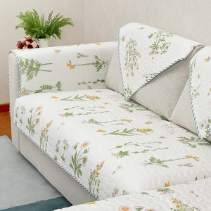 北欧现代简约沙发巾全盖防滑四季通用沙发靠背巾纯棉沙发巾全盖布