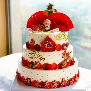 三层生日蛋糕全国配送