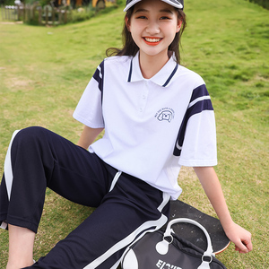 少女夏装套装初中生夏季高中学生时尚12到15岁女孩16校服运动班服
