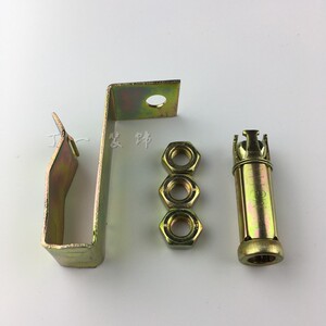 热卖金色配件五件套大吊快吊螺母膨胀304不锈钢集成吊顶全套配件