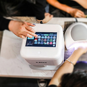 黑科技智能美甲机指甲印花机器全自动小型3d打印机专业涂甲彩绘机