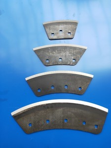 5 4c6a9a型青贮铡草机高强锰钢刀片秸秆粉碎机原厂配件