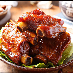 红烧排骨150g*10袋猪排骨卤肉特产休闲零食即食猪肉熟食真空包装