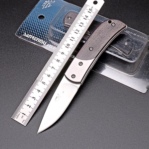 三刃木785户外随身折叠刀野外求生木柄防身刀具中国锋利小刀包邮