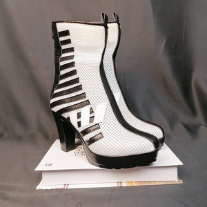 cosplay鞋猛禽小队哈莉奎茵小丑女cos鞋定制增高万用支持来图定做