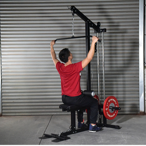 高低拉划船训练器专业力量综合器材家用高位下拉背阔肌健身房悍马