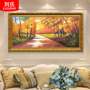 黄金满地画客厅横