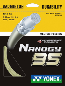 正品 尤里克斯 YONEX NBG95 纳米线 BG 95 CH版羽毛球线 性能全面