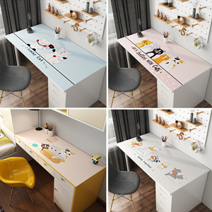 儿童书桌贴纸防水自粘桌面