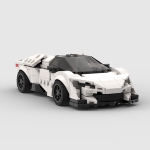 兼容乐高8格车超跑莱肯lykan hypersport拼装speed系列moc积木