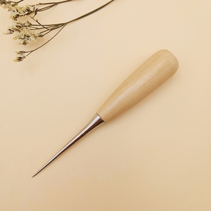 不锈钢尖锥子打孔针锥针无孔直钩钻子上鞋底锥针皮包缝纫diy工具