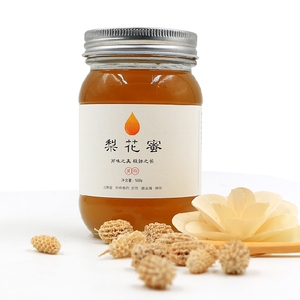 九谷田园梨花蜂蜜野生成熟蜜农家无添加纯正活性天然泡水结晶新鲜