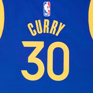 nba童装nike联名款 勇士队库里30号运动球衣 k205ts802p