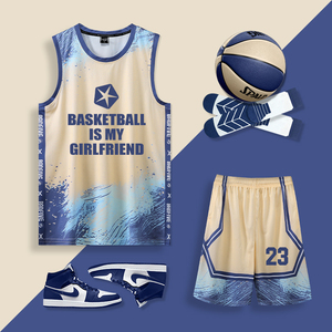 新款篮球服套装男球衣定制夏季潮流学生比赛运动训练队服女篮球衣