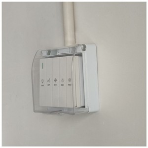 四开五开防水开关插座盒明装86型浴霸明线插座保护盖浴室插座罩套