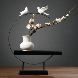 中式摆件家居饰品客厅中国风电视柜新禅意风格玄关装饰品书房书架