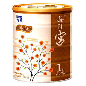 原装进口每日宫1段800g婴幼儿普通配方奶粉