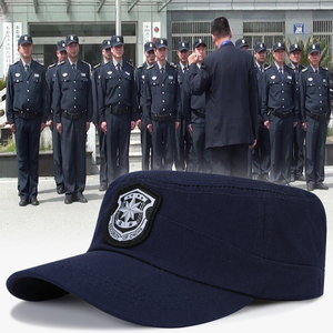 警察夏执勤帽图片