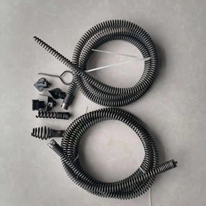 管道疏通机软弹簧家用手电钻下水道疏通器软簧16mm送电钻连接头