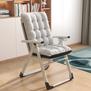 躺椅午休可折叠办公室午睡折叠椅学生宿舍电脑椅懒人家居休闲靠椅