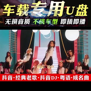 汽车载u盘无损高音质2023抖音网红歌曲车用经典dj高品质音乐优盘