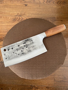 通海纳古菜刀手工锻打不锈钢切菜刀家用切片刀切肉刀厨师厨房刀具