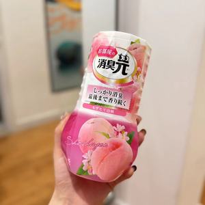 小林制药蜜桃消臭元房间客厅空气芳香除臭400ml