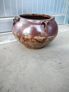 000人付款淘宝老陶罐老物件摆件水草花盆装饰品四耳土陶罐瓦罐影视