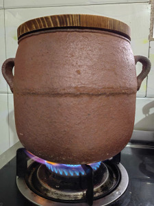 新农村砂传统老式手工土沙炖锅商吊子煲汤瓦罐家用吊子汤煨湖北小