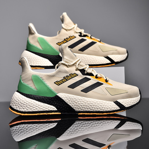 李宁贵人联名男鞋夏季网面透气莆田潮流百搭运动休闲男士阿甘潮鞋